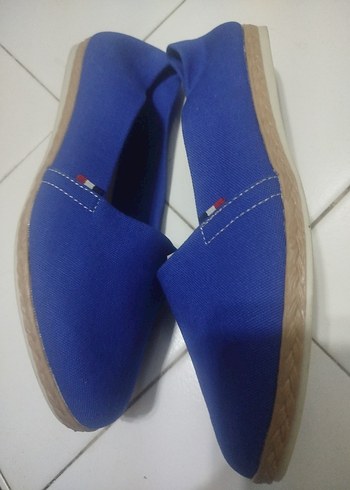 Mavi Renkli Kumaş Babet.. - Görsel 4