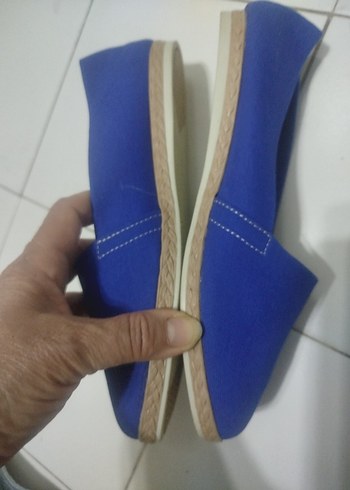 Mavi Renkli Kumaş Babet.. - Görsel 3