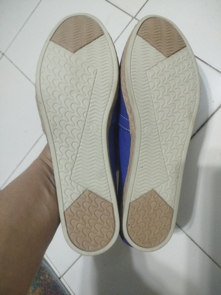 Mavi Renkli Kumaş Babet.. - Görsel 5