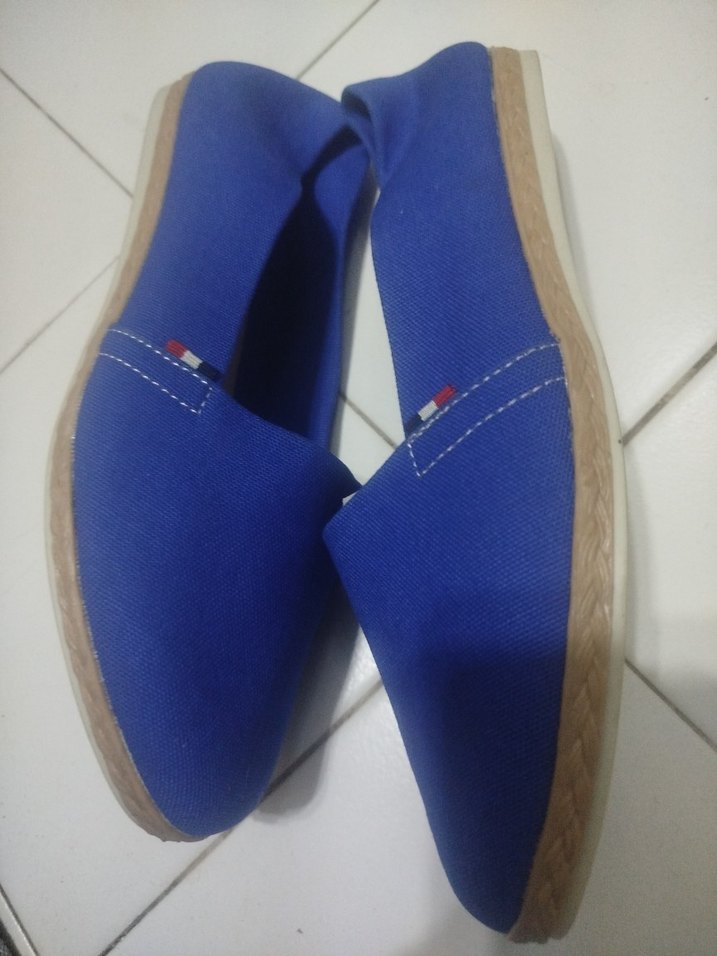 Mavi Renkli Kumaş Babet.. - Görsel 4