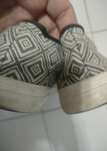 Keten Kumaş Babet Tarzı Ayakkabı.. - Görsel 8