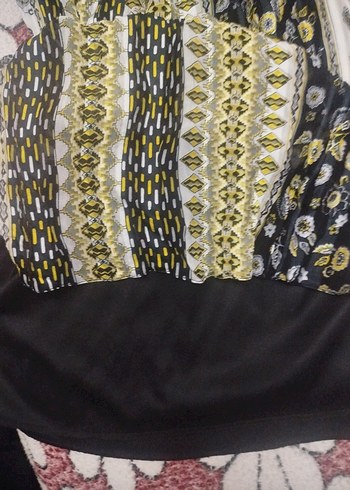 Vintage Şifon Çok Şık Elbise - Görsel 10