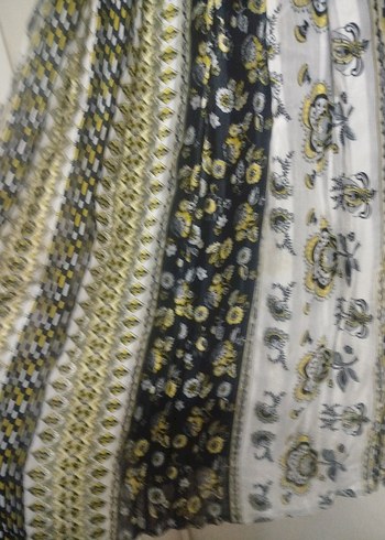 Vintage Şifon Çok Şık Elbise - Görsel 7