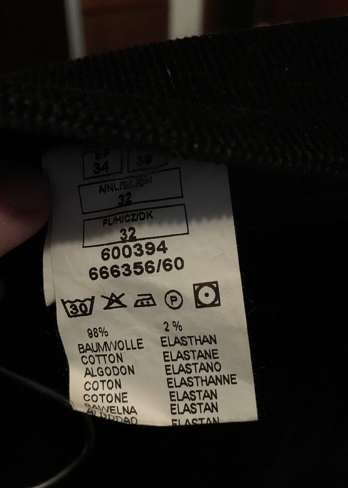 Etek mini kadife - Görsel 2