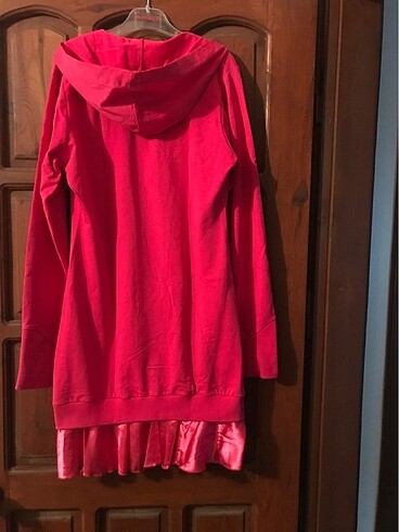 Sivit kapüşonlu tasarım elbise kapüşonlu - Görsel 6