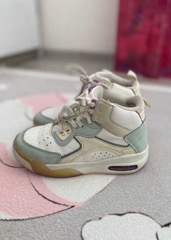 Beyaz Bağcıklı  Spor Ayakkabı - Görsel 4