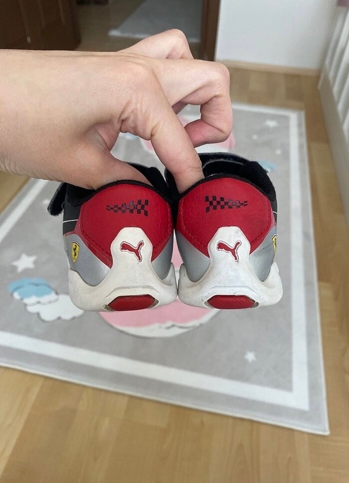 Erkek Çocuk Siyah Spor Ayakkabı - Görsel 3