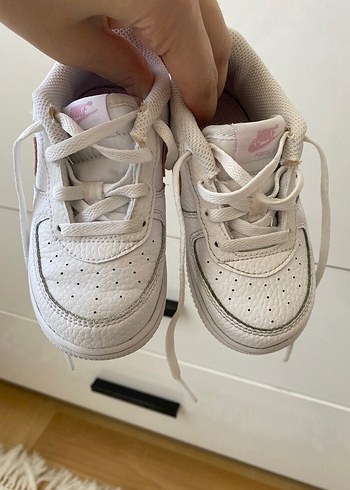 Nike .Kız Çocuk Beyaz Spor Ayakkabı - Görsel 5