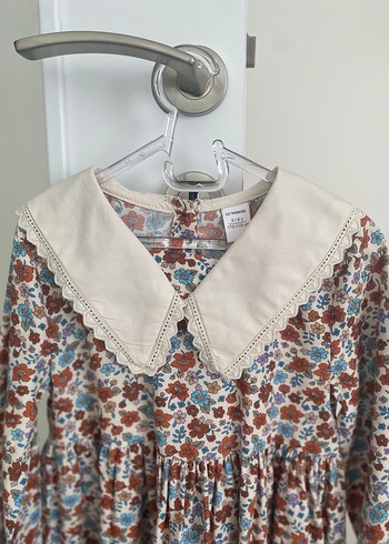 Kız Çocuk Pamuklu Elbise - Görsel 2