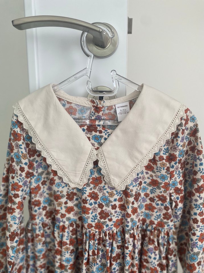 Kız Çocuk Pamuklu Elbise - Görsel 2