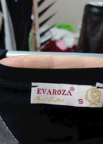 Kısa Kollu Uzun Siyah Goth Elbise - Görsel 7