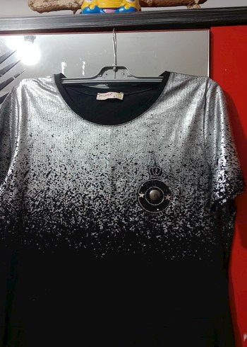 Kısa Kollu Uzun Siyah Goth Elbise - Görsel 2