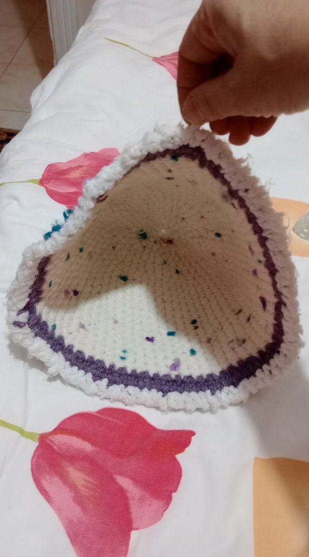 Renkli Örgü Bohem Kadın Şapka - Görsel 2