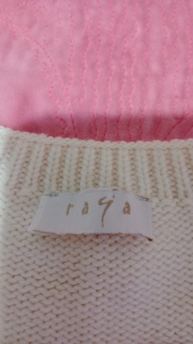 Beyaz Örgü Uzun Kollu Kadin Kazak - Görsel 3