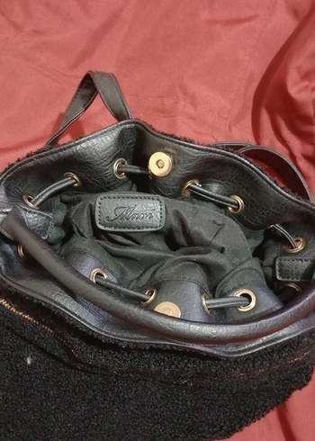 Fermuarlı Siyah Kadın Sırt Çantası - Görsel 3