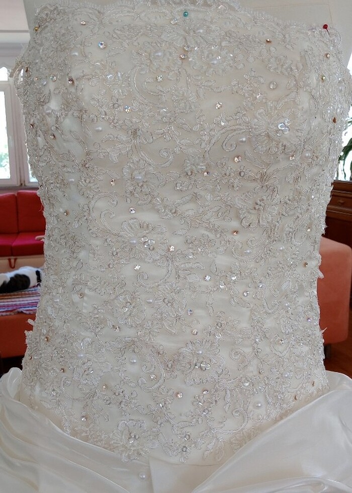 Özel dikim gelinlik - Görsel 5