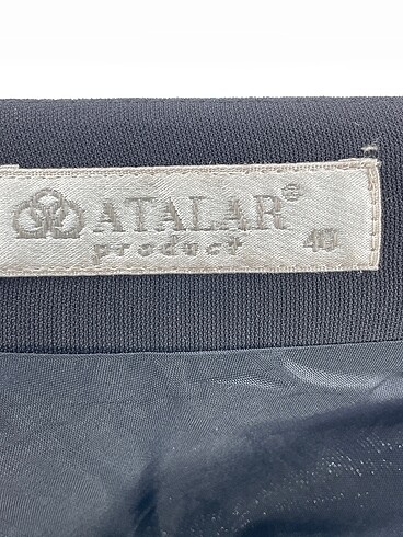 40 Beden siyah Renk Atalar Midi Etek %70 İndirimli.