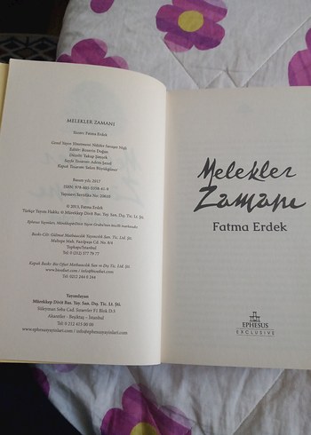 Fatma Erdek - Melekler Zamanı Roman