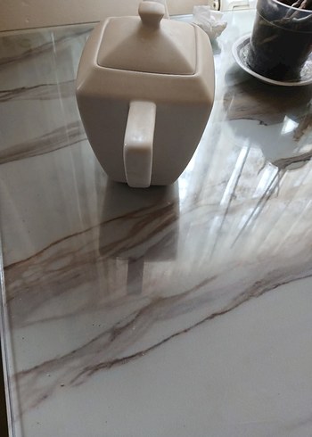 6 lı çay kahve fincanı demliği ile birlikte - Görsel 6