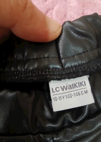 kız çocuk deri pantolon - Görsel 2