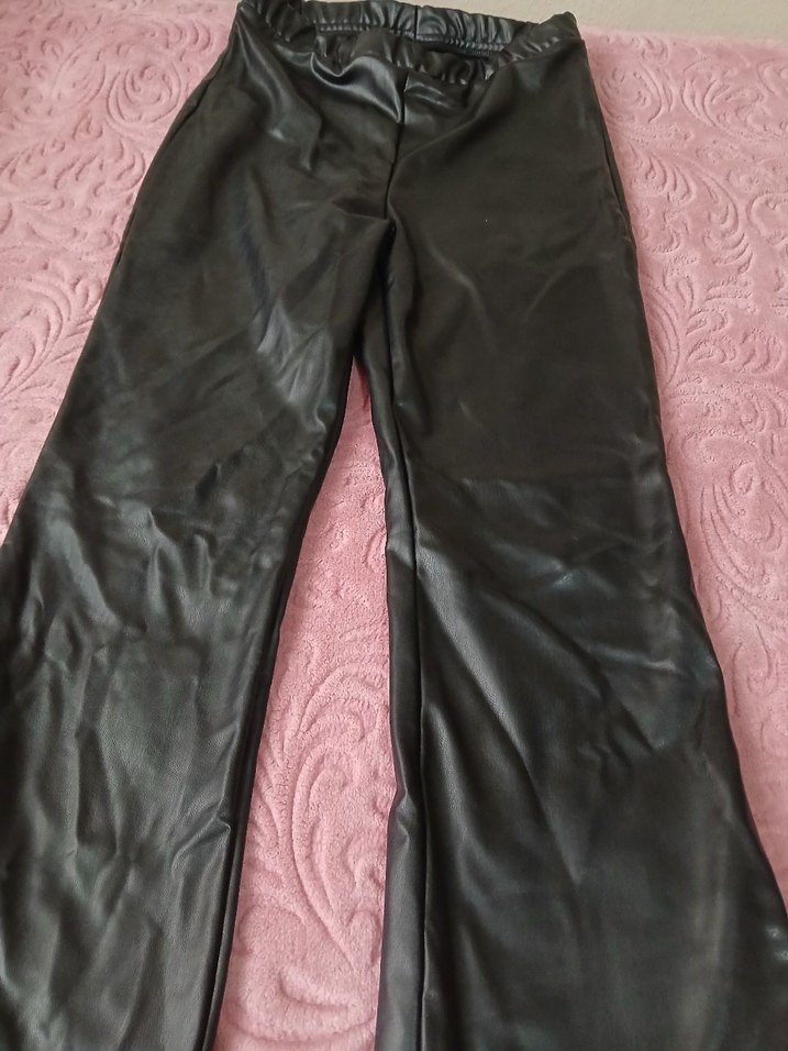 kız çocuk deri pantolon - Görsel 3