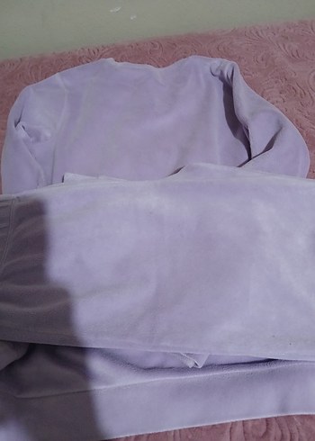 kız çocuk kadife eşofman - Görsel 2