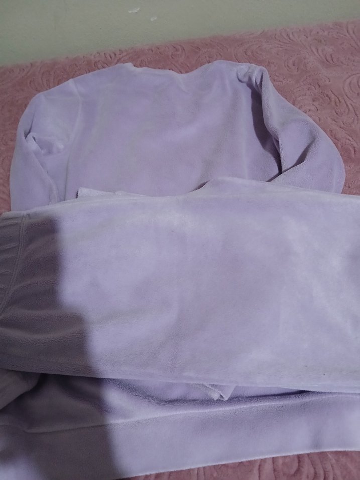 kız çocuk kadife eşofman - Görsel 2