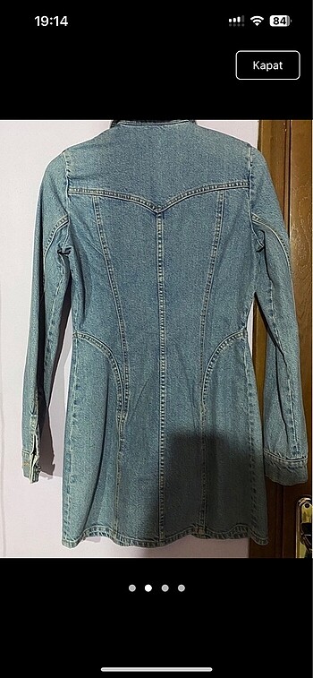 Zara Zara jean elbise