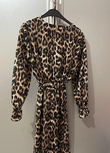 40 Beden LEOPAR ELBİSE