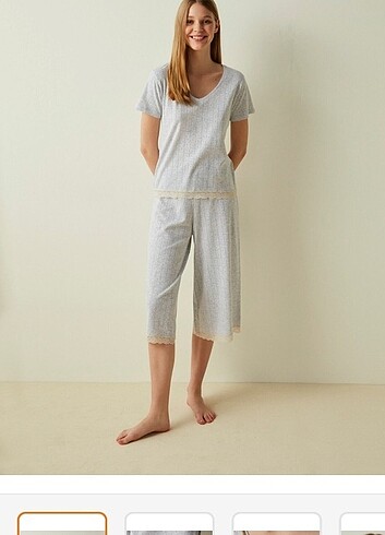 Etiketli Penti pijama takımı 