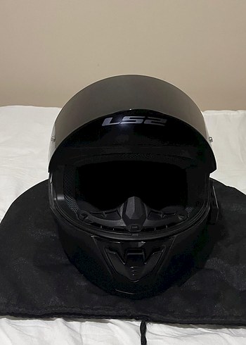 Ls2 Rapit2 mat siyah kask intelcom - Görsel 3