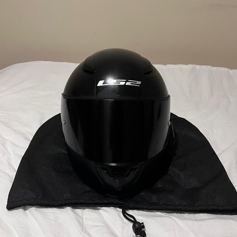 Ls2 Rapit2 mat siyah kask intelcom - Görsel 2