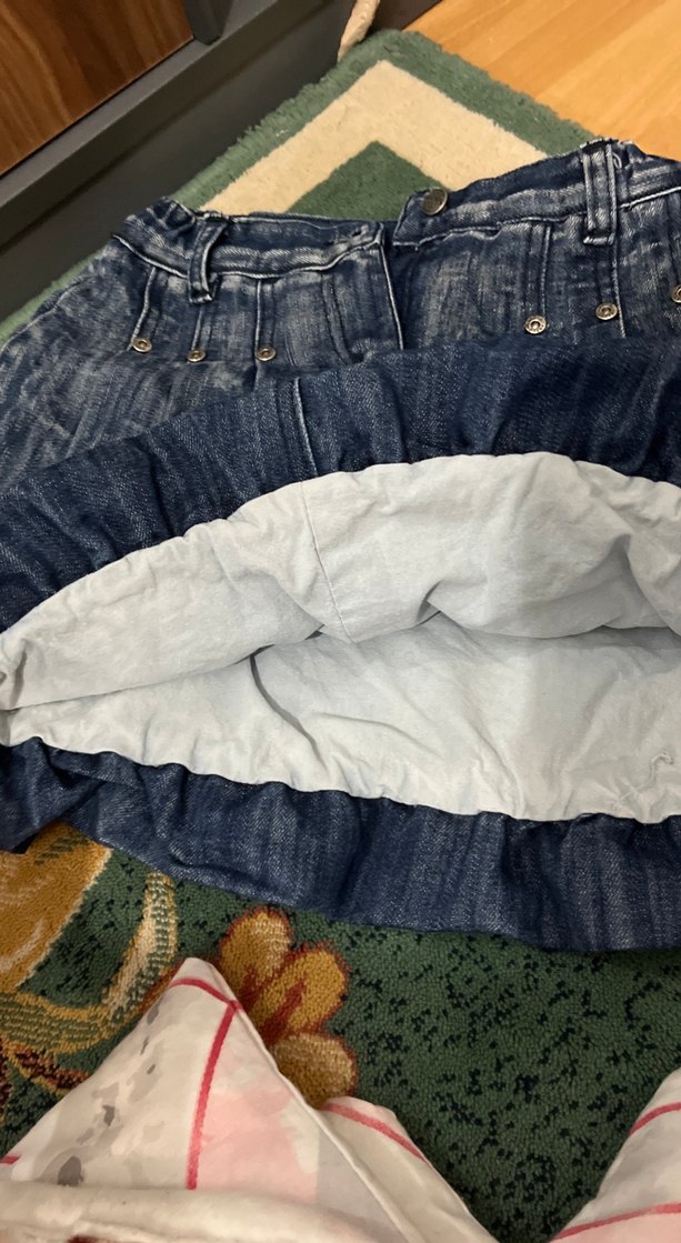 Kız çocuk  Midi Kot Etek - Görsel 2