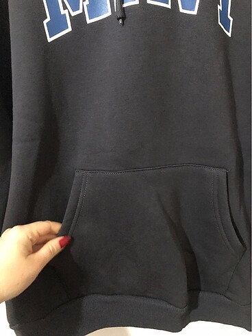 xl Beden Mavi unisex sweatshirt