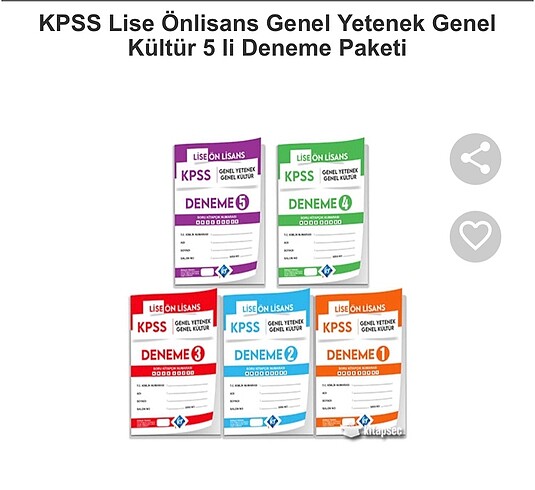 Kpss önlisans deneme