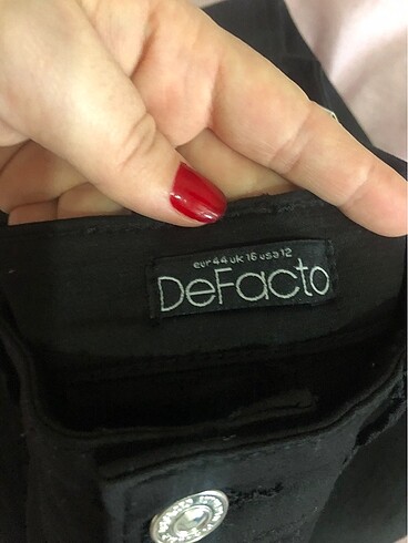 Defacto siyah jean pantolon
