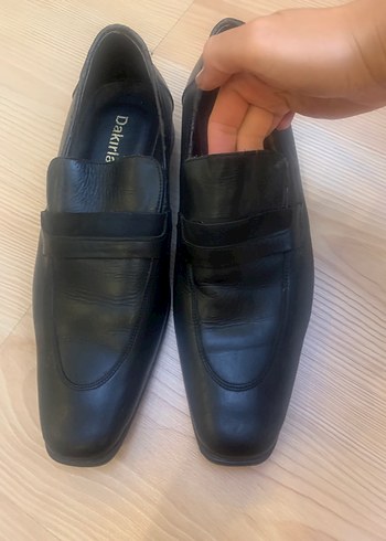 Dakiri Siyah Tokalı Erkek Klasik Ayakkabı