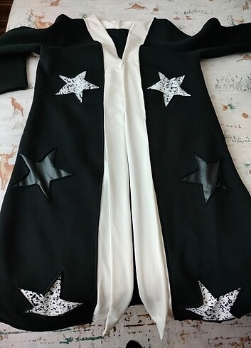 Üç iplik şardonlu kap oversize - Görsel 6