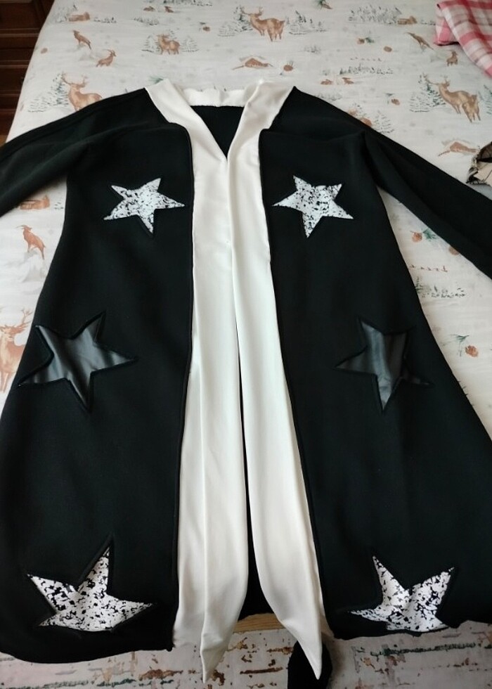 Üç iplik şardonlu kap oversize - Görsel 5