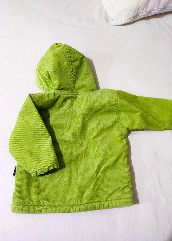 Kapüşonlu Renkli Nakışlı kız 
Erkek Çocuk Ceketi - Görsel 4