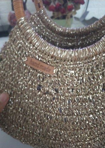 Bohem Örgü Kadın Çanta - Görsel 4