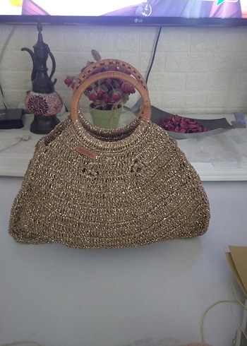 Bohem Örgü Kadın Çanta - Görsel 6