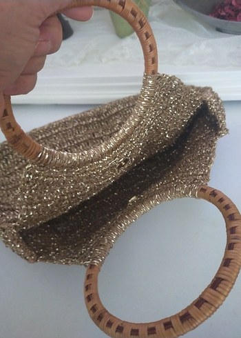 Bohem Örgü Kadın Çanta - Görsel 3