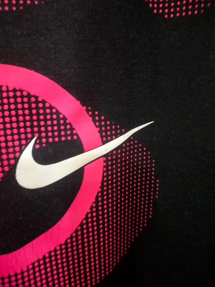 Siyah Baskılı Nike Atlet bisiklet Yakalı - Görsel 4