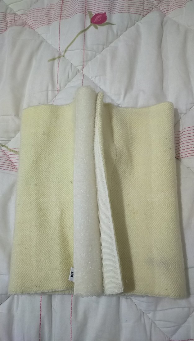 yün ayarlanabilir cırtlı bel korsesi - Görsel 2