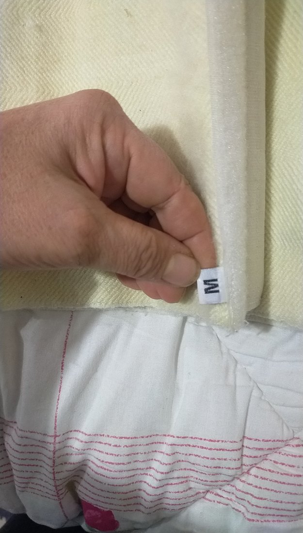 yün ayarlanabilir cırtlı bel korsesi - Görsel 3