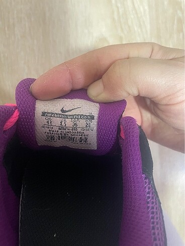 36 Beden lacivert Renk Nike spor ayakkabı