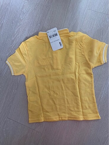 4 Yaş Beden sarı Renk LCW çocuk tishirt ORGANİK PAMUK