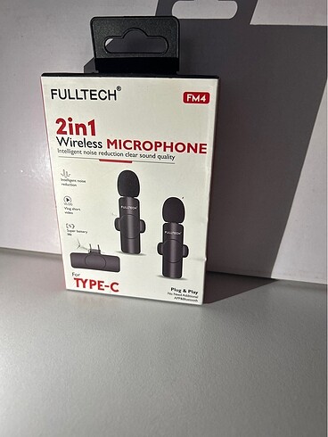 FULLTECH WİRELESS microphone