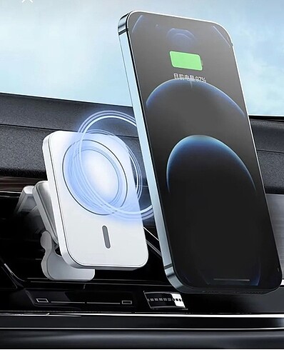 Diğer Magnetic WİRELESS car charger